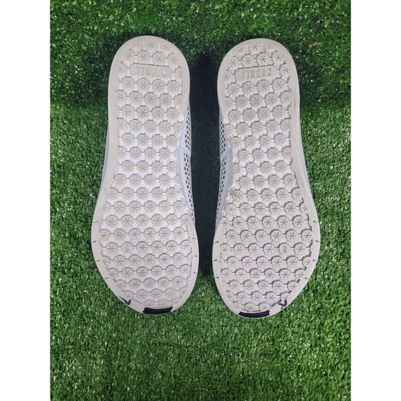 Nobull Dust Mid Top Lace Up White Leather Crossfit Sneakers Men Size 10.5 - Picture 10 of 14